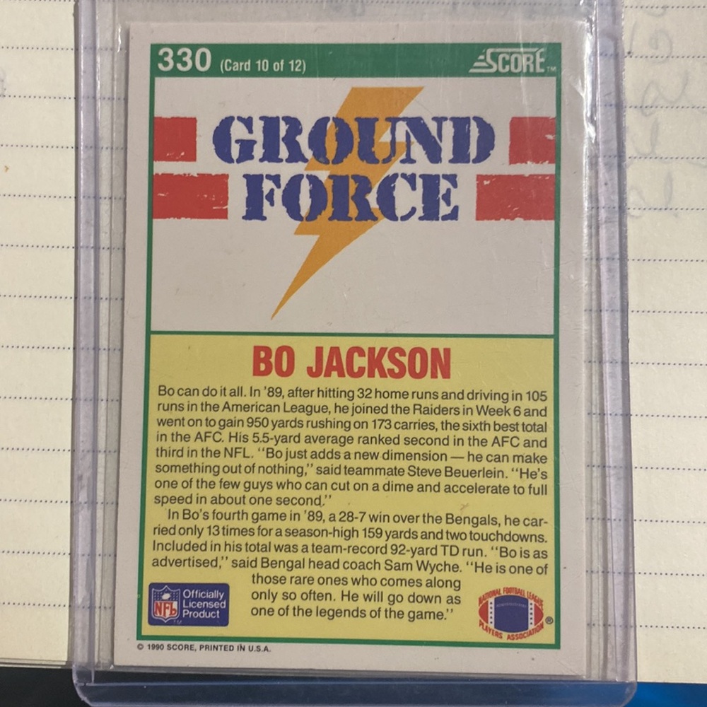 ScorenTrading Card #330 - Picture 2 of 2